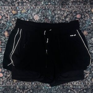 Hind Black Women's Athletic Shorts